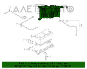 Blocul de siguranțe subtorpedou pentru BMW X1 F48 16-22