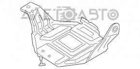 Поддон АКБ BMW 7 G11 G12 16-22