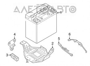 Palet pentru baterie BMW 5 G30 17-23