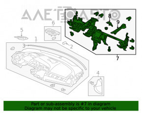 Tubul de subtorpilor pentru Honda Civic X FC 16-21