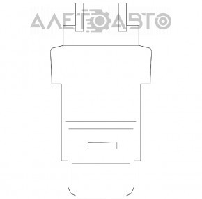 Butonul de parcare pentru BMW 7 G11 G12 16-22 crom