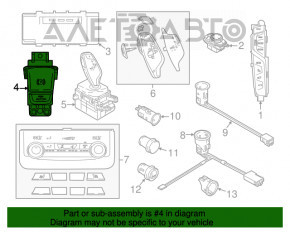 Кнопка паркинг BMW X3 G01 18-21