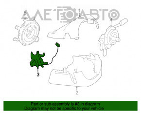 Кнопка подогрева руля BMW X5 F15 14-18