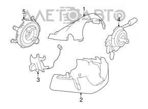 Кнопка подогрева руля BMW X5 F15 14-18