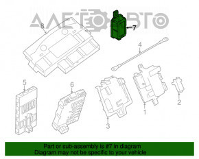 Remote Control Module BMW 3 F30 12-18