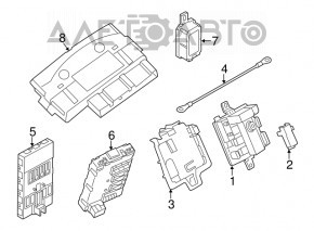 Remote Control Module BMW 3 F30 12-18