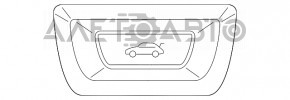 Кнопка открытия двери багажника BMW X3 G01 18-21 салонная, хром