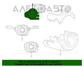 Antena imobilizatorului BMW 7 G11 G12 16-22