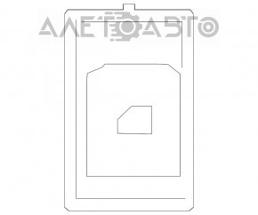 Controlul geamului electric din față, dreapta, pentru BMW 5 G30 17-23, cu capac negru.