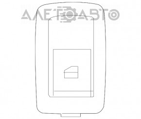 Controlul geamului electric din spate dreapta pentru BMW X1 F48 16-22, culoare bej, cu capac