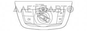 Controlul luminii pentru BMW X3 G01 18-21 fără faruri LED