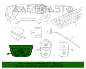 Controlul luminii pentru BMW X3 G01 18-21 fără faruri LED