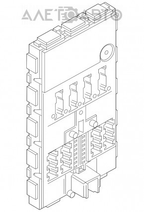 Blocul de control al domeniului corpului BDC BMW 7 G11 G12 16-22