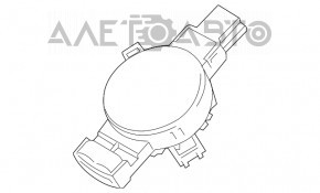 Senzor de ploaie pentru BMW X1 F48 16-22 sub proiecție