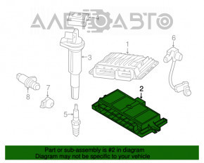 Modulul de podea 2 Lear BMW 335i e92 07-13