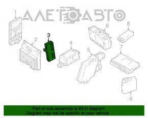 Tailgate Control Unit Module BMW X3 G01 18-21