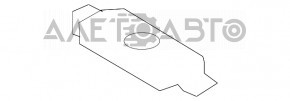 Capacul rezervorului de lichid de spălare pentru BMW X3 F25 11-17, nou, original OEM