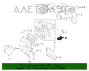 Contor de aer pentru Subaru Outback 10-14 2.5 3.6