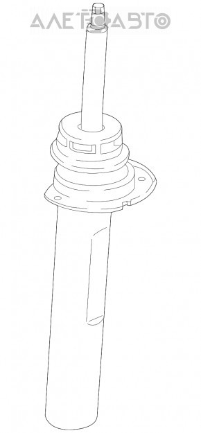 Стойка амортизатора в сборе передняя левая BMW X1 F48 16-18 M Sport