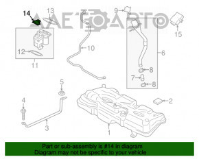 Modulul de diagnosticare a aprinderii BMW X1 F48 16-21 B46