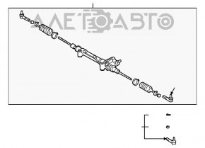 Bară de direcție pentru Lexus GX470 03-09