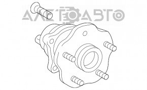 Ступица задняя правая Lexus RX350 RX450h 10-15 FWD новый OEM оригинал