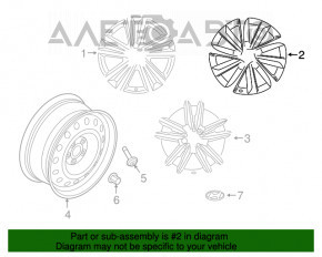 Set de jante R17 x 7j 5*114,3 4 buc Hyundai Sonata 15-17 Sport