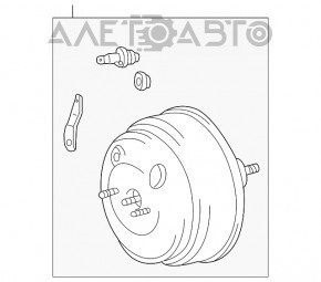 Вакуумный усилитель Lexus RX300 RX330 RX350 04-09