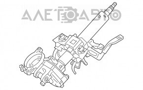 Coloana de direcție asistată electronic completă Mitsubishi Outlander Sport ASX 15-