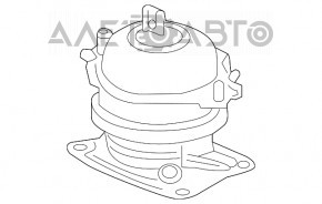 Suport motor fata Acura MDX 14-20 nou original OEM