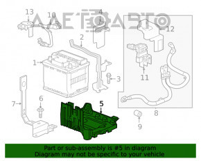 Palet pentru baterie Chevrolet Bolt 17-21