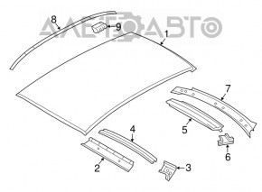 Acoperișul din metal pentru BMW 335i e92 07-13