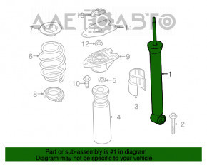 Amortizor spate dreapta BMW X1 F48 16-22 M Sport