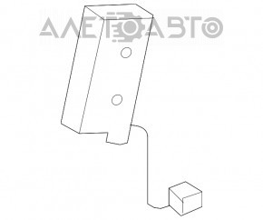 Airbagul pentru scaunul drept al modelului Lexus ES350 07-12