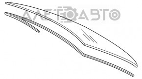 Geam spate Lexus ES350 07-12, tonifiat, lovituri mici, zgârieturi