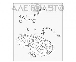 Топливный бак Lexus GS300 GS350 GS430 GS460 06-11