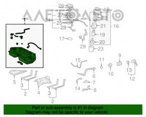 Rezervor de combustibil Lexus GS300 GS350 GS430 GS460 06-11