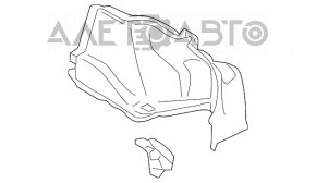 Capacul arcului drept Lexus GS300 GS350 GS430 06-11