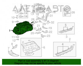 Rezervorul de combustibil pentru Lexus RX400h 06-09