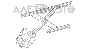 Стеклоподъемник мотор и механизм задний правый Lexus RX350 RX450h 10-15