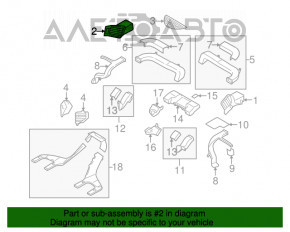 Conducta de aer stânga Subaru B10 Tribeca