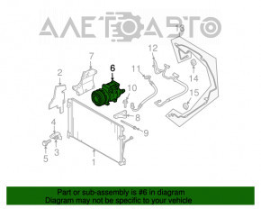 Компрессор кондиционера Subaru b9 Tribeca 06-07