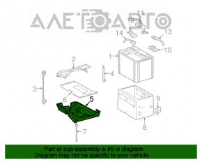 Palet pentru baterie Lexus GS300 GS350 GS430 06-07