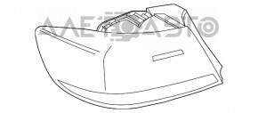 Фонарь правый BMW 323i 328i 335i e90 09-11