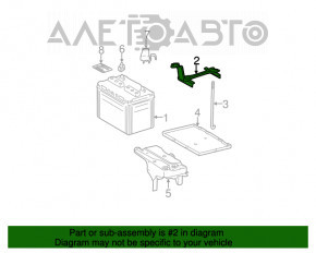 Suport de fixare a bateriei pentru Lexus RX300 RX330 RX350 04-09