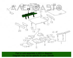 Suport de amplificare pentru scaunele Lexus RX300 RX330 RX350 RX400h 04-09