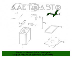 Suport baterie pentru Lexus RX 400h 06-09