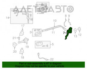 Blocare ușă față stânga Lexus IS200 IS300 99-05