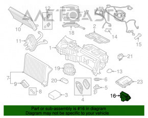 Senzor de calitate a aerului pentru BMW X5 X6 E70 E71 07-13