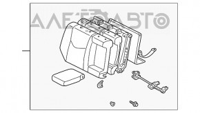 Rândul din spate al scaunelor, al doilea rând Lexus RX300 98-03